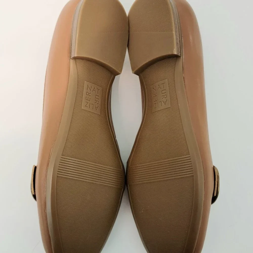 Naturalizer Size 10 M Kayden Moc Slip-On Flat Loafer English Tea Tan NWOB $89 - Picture 9 of 10
